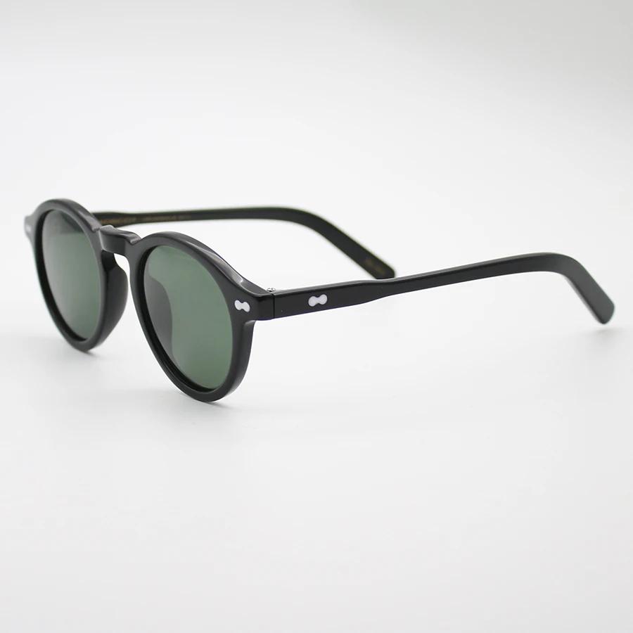 Johnny Depp lunettes de soleil polarisées hommes femmes marque de luxe Style de créateur lunettes de