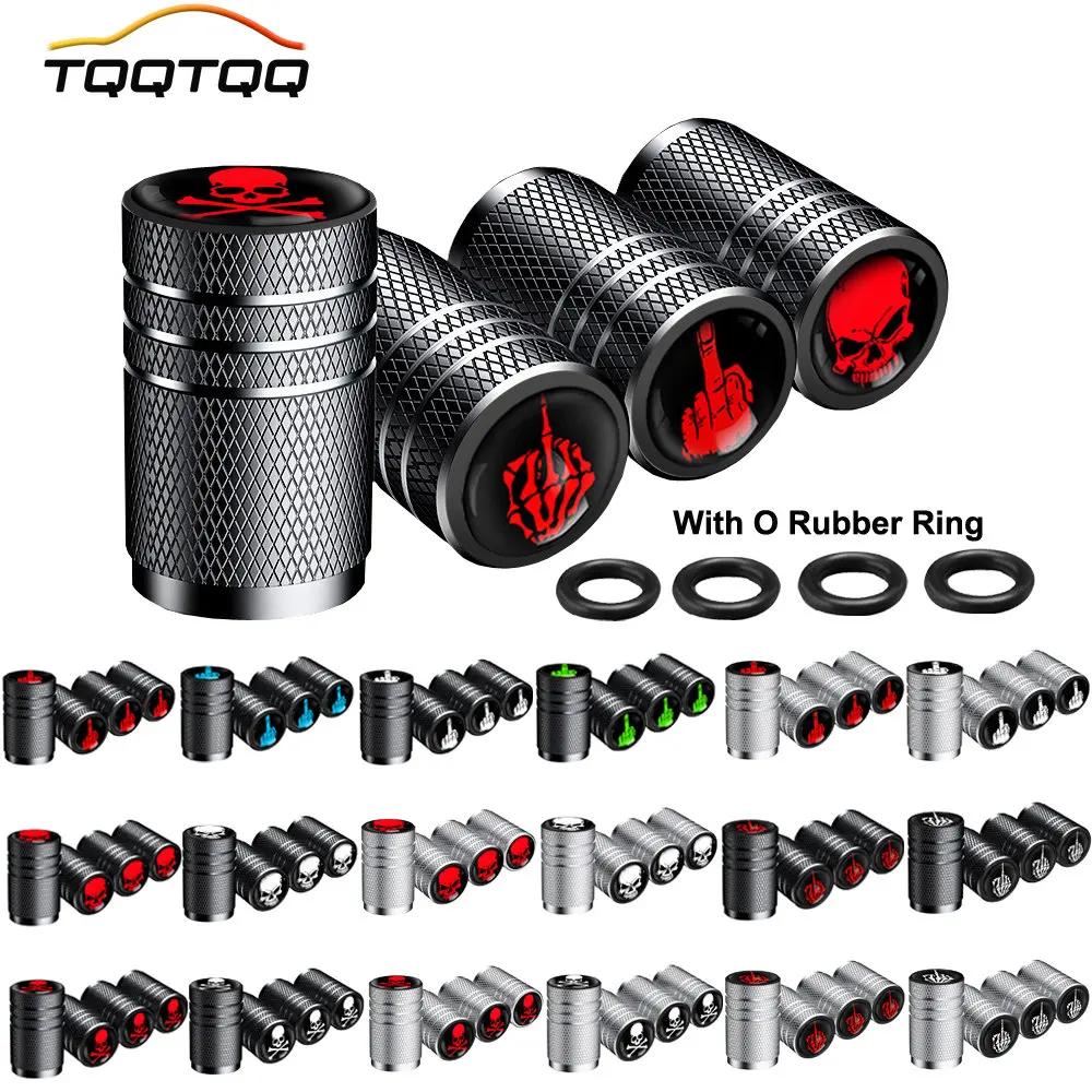 4 pièces/ensemble bouchons de tige de Valve de pneu, bouchon de Valve de pneu en aluminium, résistan