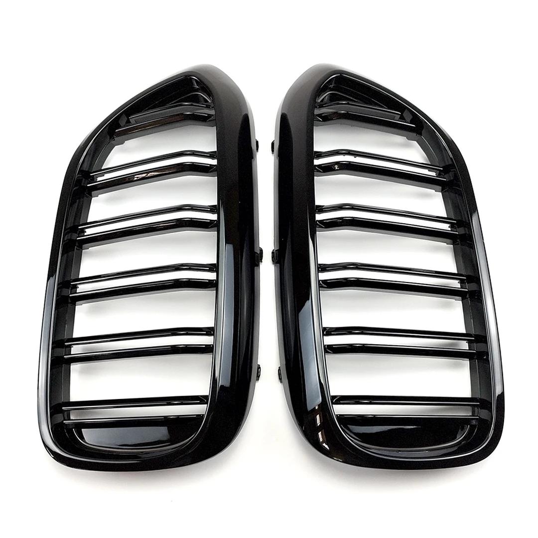 Grille de pare-chocs avant pour BMW série 5 M5 G30 G31 520i 530i 540i ABS calandre avant noir brilla