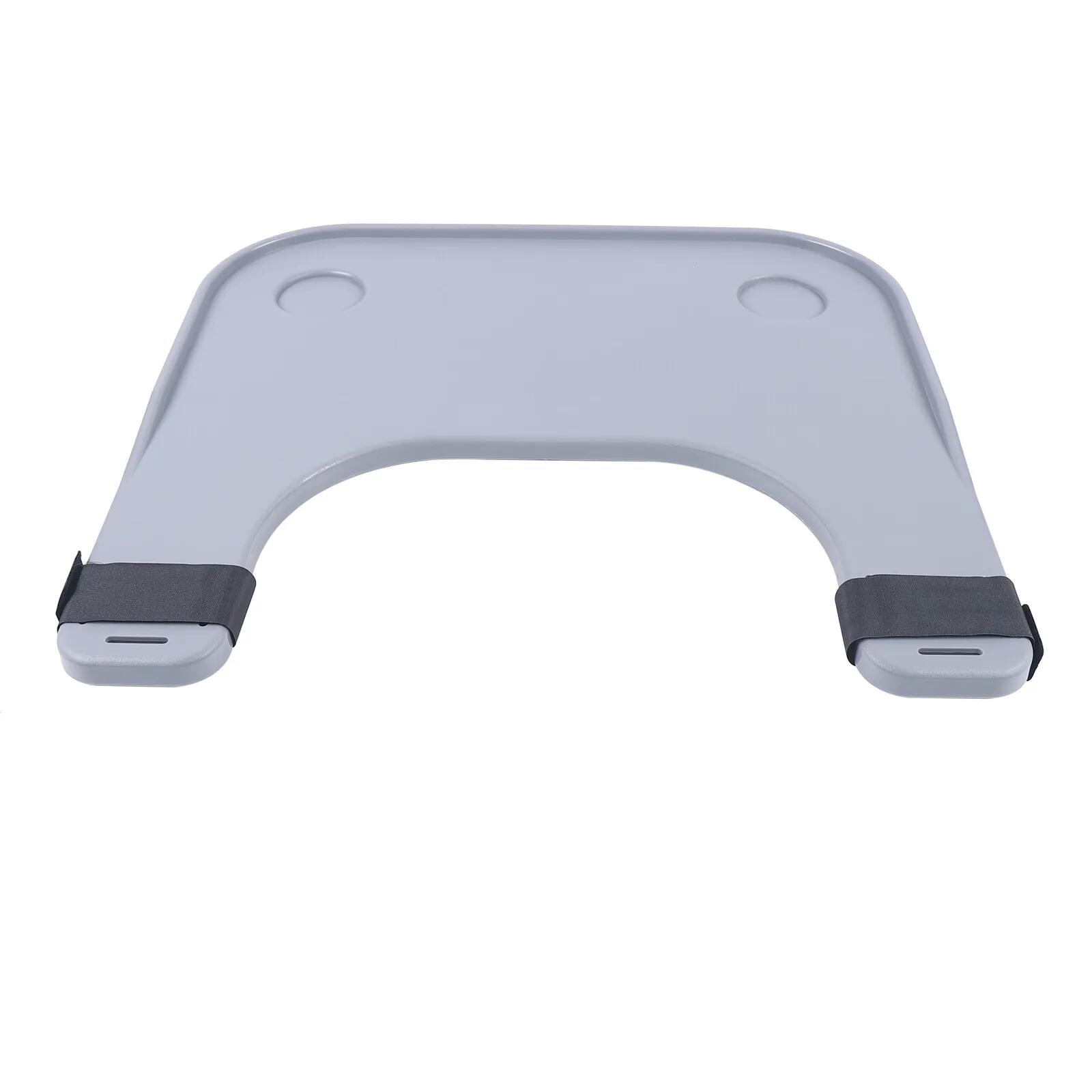 Table de plateau réglable pour fauteuil roulant avec porte-gobelets ABS anticorrosion 22,83 "x 20,87