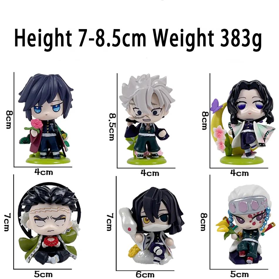 Figurine de dessin animé Demon Slayer Tanjiro Kamado Nezuko, boîte aveugle, statue créative personna