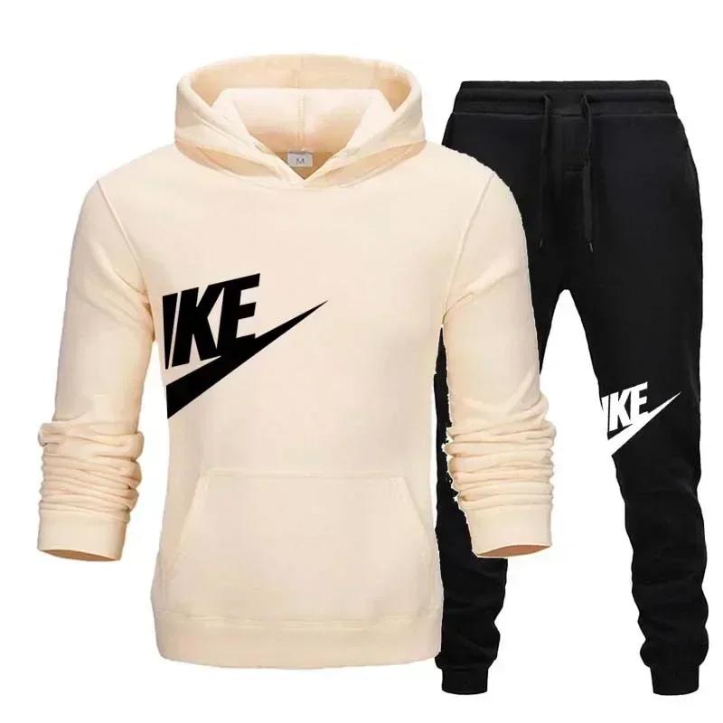 Un nouvel ensemble de vêtements de sport décontractés pour hommes d'automne et d'hiver, sweat-shirt 
