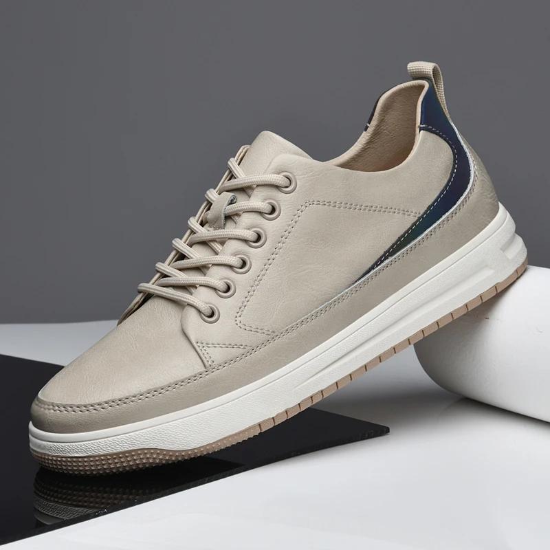 Chaussures de sport épaisses pour hommes, baskets élévatrices, semelle intérieure augmentée, recomma