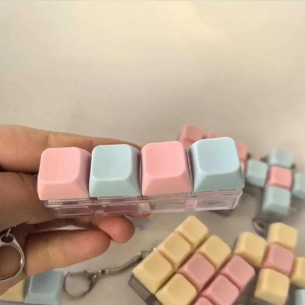 Fidget décompression 1/4/5/9 clavier clé jouet Anti-Stress doigt clavier jeux pour adultes Antistres