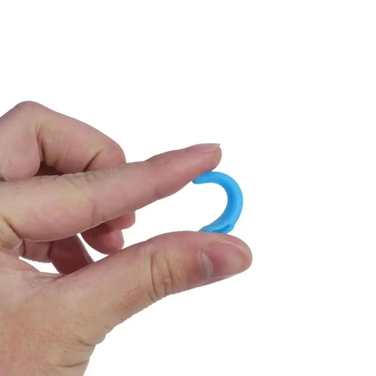 Poignée d'oreille antidérapante en Silicone, 10/20 pièces, pour lunettes, jambe, crochet d'oreille, 