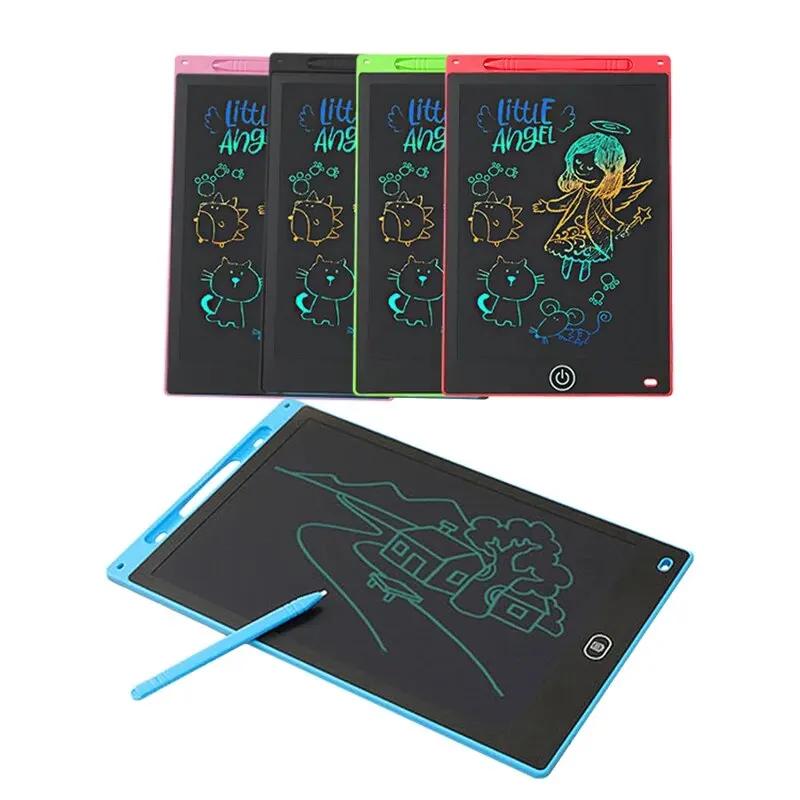 Tablette d'écriture LCD multi-tailles pour enfants, 6.5/8.5/10/12 pouces, planche à dessin réutilisa