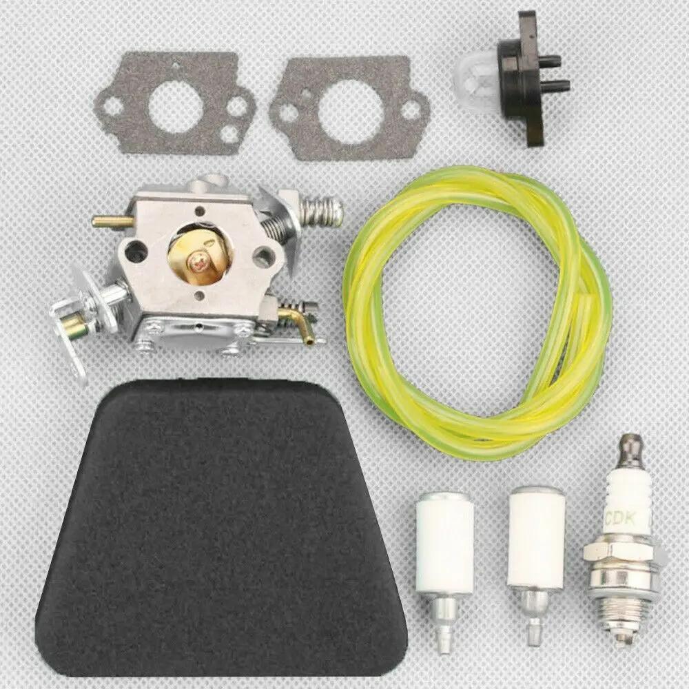 Kit de carburateur de tronçonneuse pour Partner 351 352 370 371 Poulan 2050 2055 2115 2150 2175 McCu