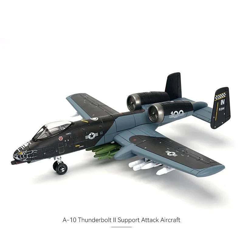 Blocs de construction de la série militaire A-10 Thunderbolt II, avion d'attaque de soutien modèle F