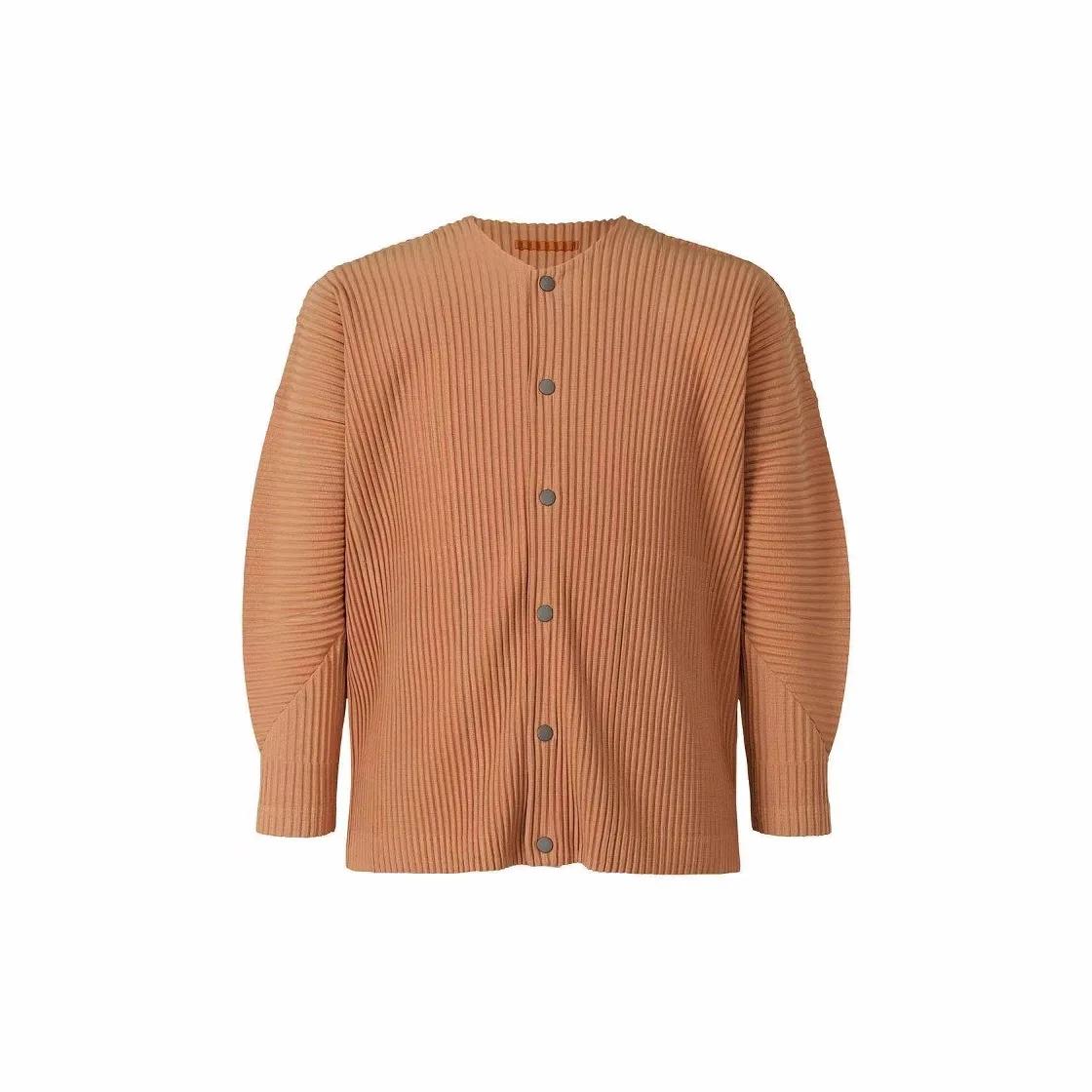 Miyake été 2025 nouveau Cardigan chemise veste plissée mode plissée tendance affaires banlieue polyv