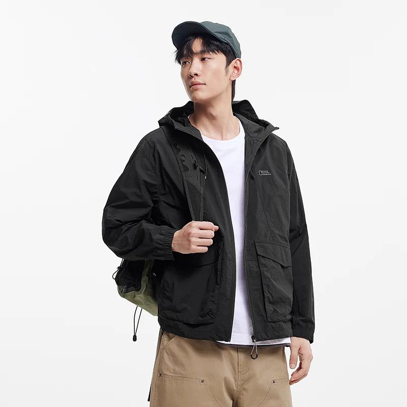 Veste UV Homme Semir 2026 à Capuche Coupe Ample Sensation Fraîche Style Couple Décontracté Tendance 