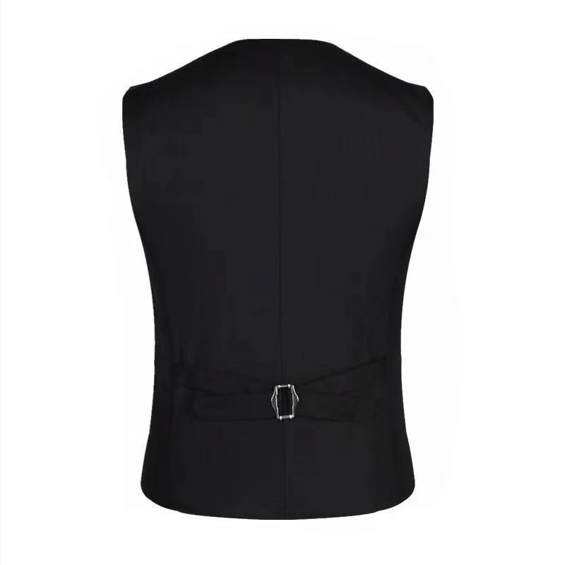 7XL haute qualité robe gilets pour hommes coupe ajustée hommes costume Gilet Homme Gilet Homme décon