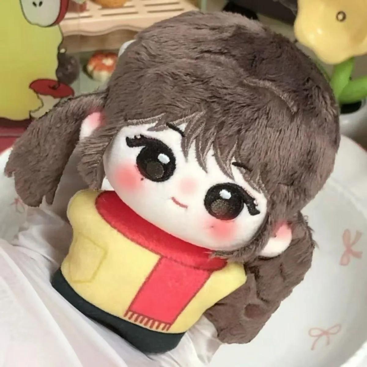 Porte-clés poupée Kpop de 10 cm, JENNIE WINTER Minjeong, poupée de dessin animé, pendentif, porte-cl