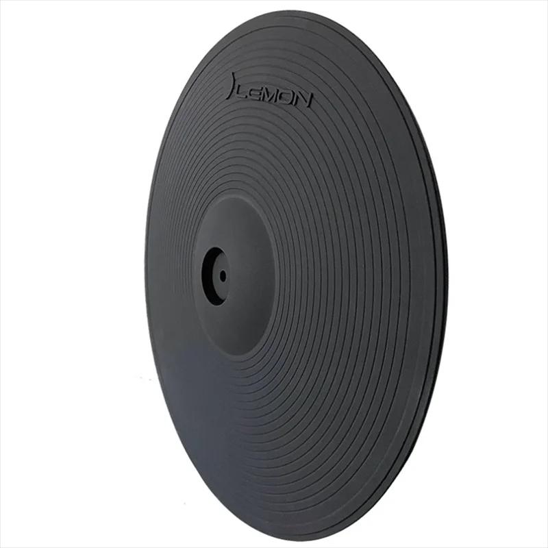 Cymbale à tambour citron 15 "2 zones 3 zones cymbale crash avec starter entièrement couvert pour kit