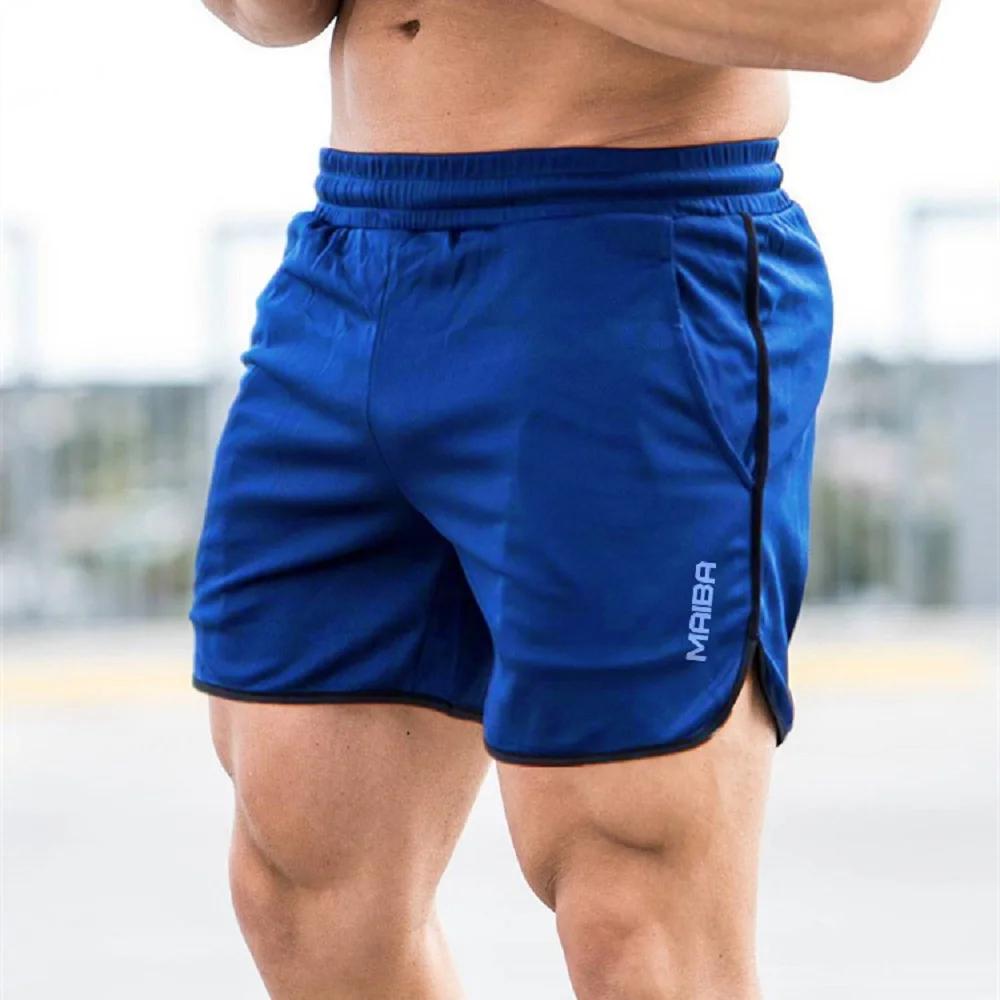 Short de sport respirant pour Fitness, pantalon de course à séchage rapide, Slim, pour l'entraînemen