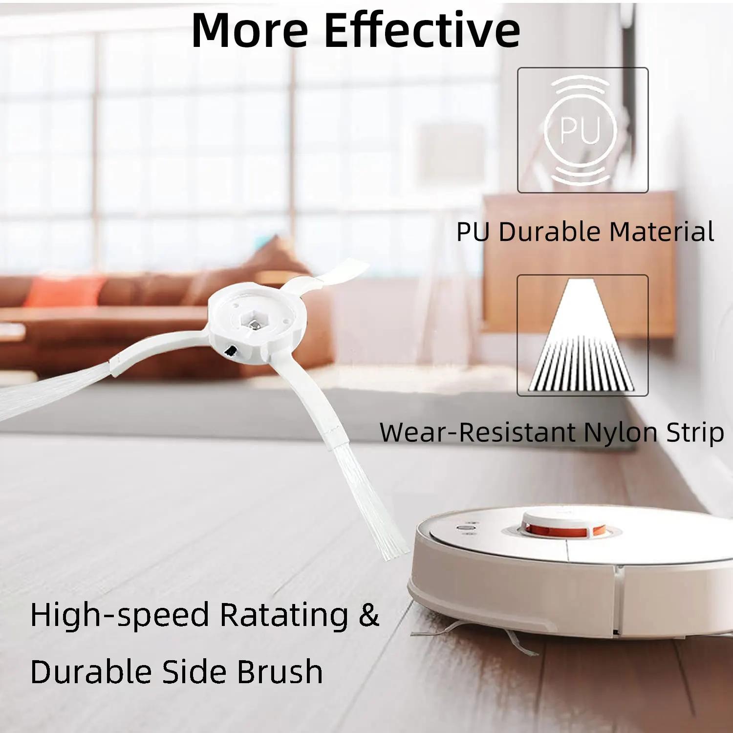 Compatible pour Xiaomi 1S, Rockrobo aspirateur V1, Roborock S4 S5 S6, SDJQR01RR, SDJQR02RR, pièces d