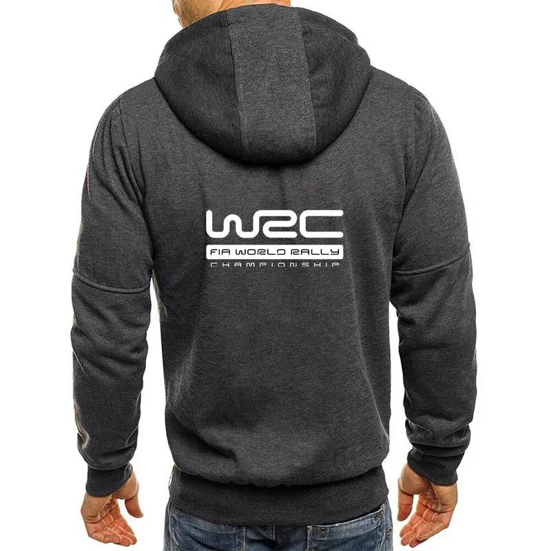 Nouveau printemps automne hommes championnat du monde des rallyes WRC Logo impression mode à capuche