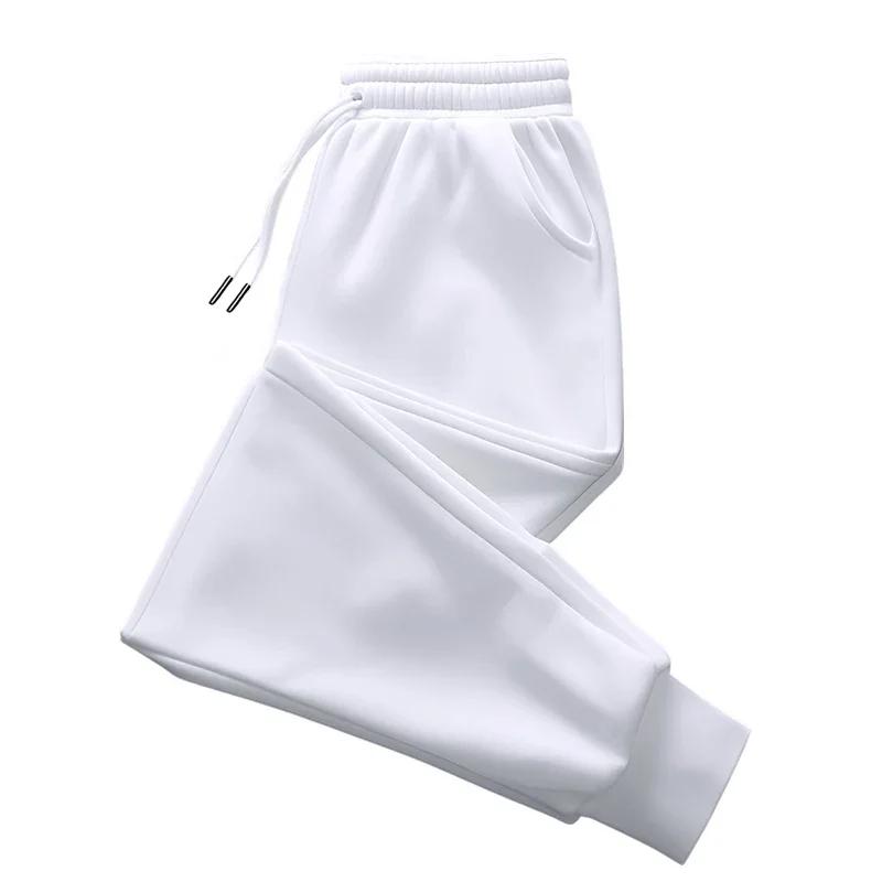 Hommes pantalons de survêtement de haute qualité cordon couleur unie pantalons de survêtement toutes