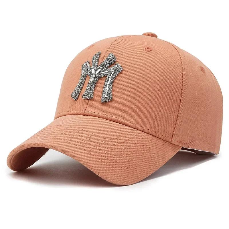 MY Rhinestone chapeau femme printemps et automne rue décontracté en plein air canard langue casquett