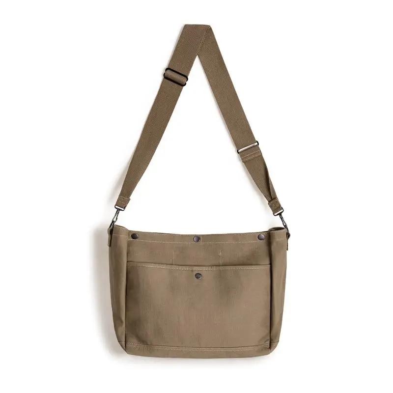 Maden Vintage extérieur sac à bandoulière hommes grande capacité épaule messager fourre-tout voyage 
