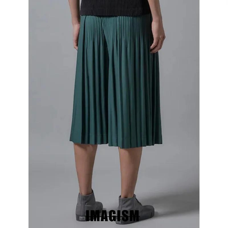 Miyake plissé sept pantalons hommes 2025 automne nouveau japonais Senior sens du confort plissé déco