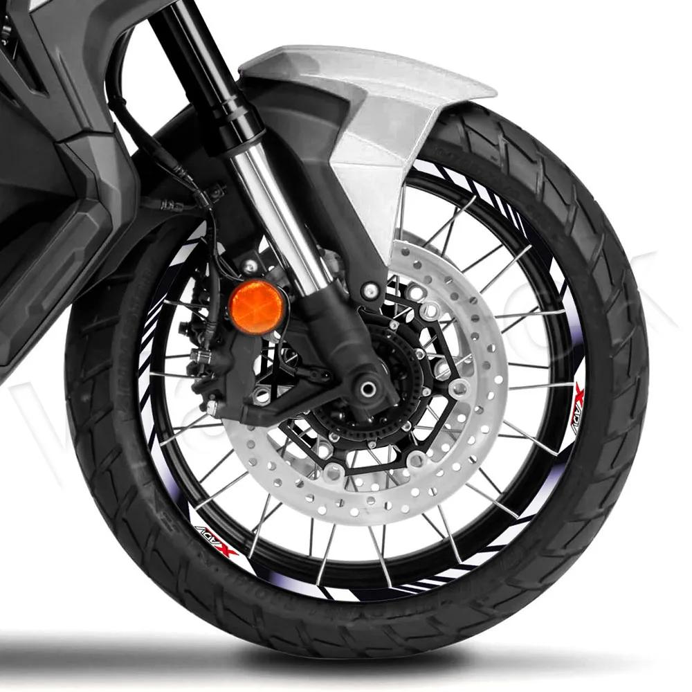 Autocollant réfléchissant pour roue de moto Xadv X-ADV 750 xadv750 x-aventure, 17 pouces, 15 pouces,
