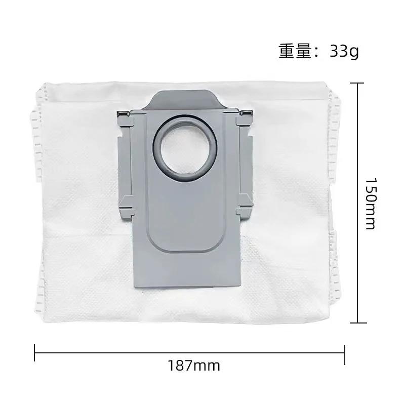 Roborock-Brosse latérale principale, filtre HEPA, vadrouille, sac à poussière, pièces de rechange, a