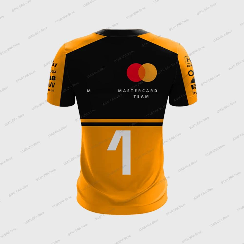 Nouveau T-shirt Norris Driver 2026 pour homme, réplique Oscar Piastri 81, manches courtes, grande ta