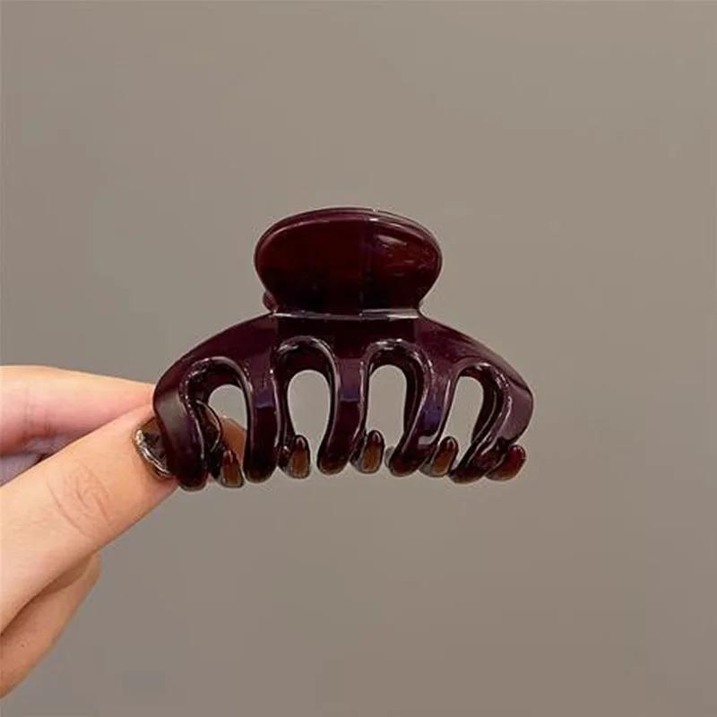 Pince à cheveux élégante et solide en forme de petite citrouille pour femmes et filles, ornement cap