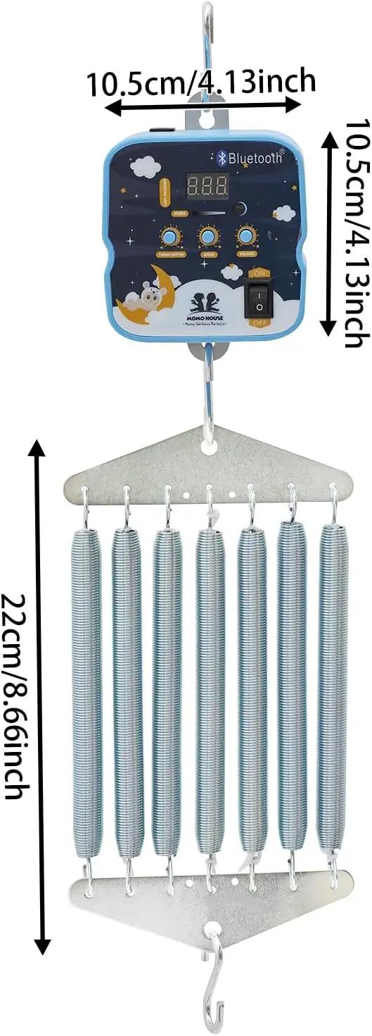 Moteur de balancelle électrique avec télécommande, moteur automatique de balancelle à 9 niveaux de v