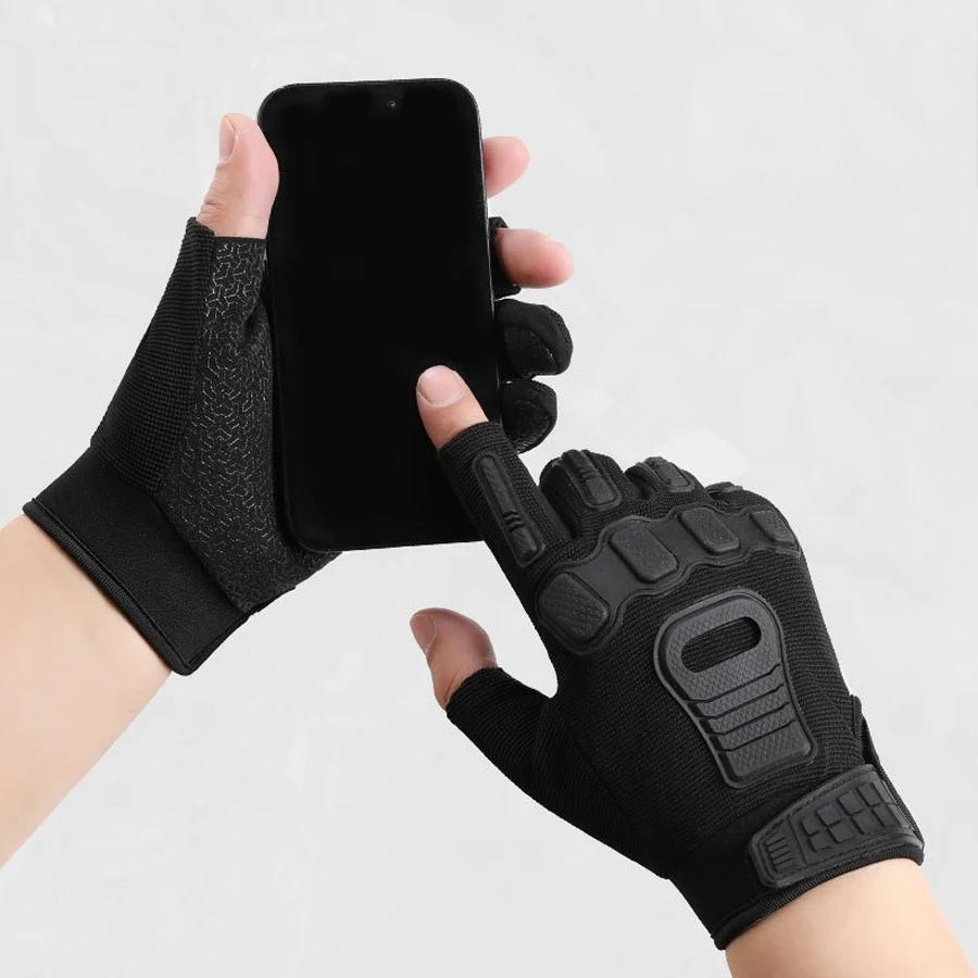 Gants tactiques pour femmes et hommes, pour l'escalade en plein air, entraînement contre les fuites 