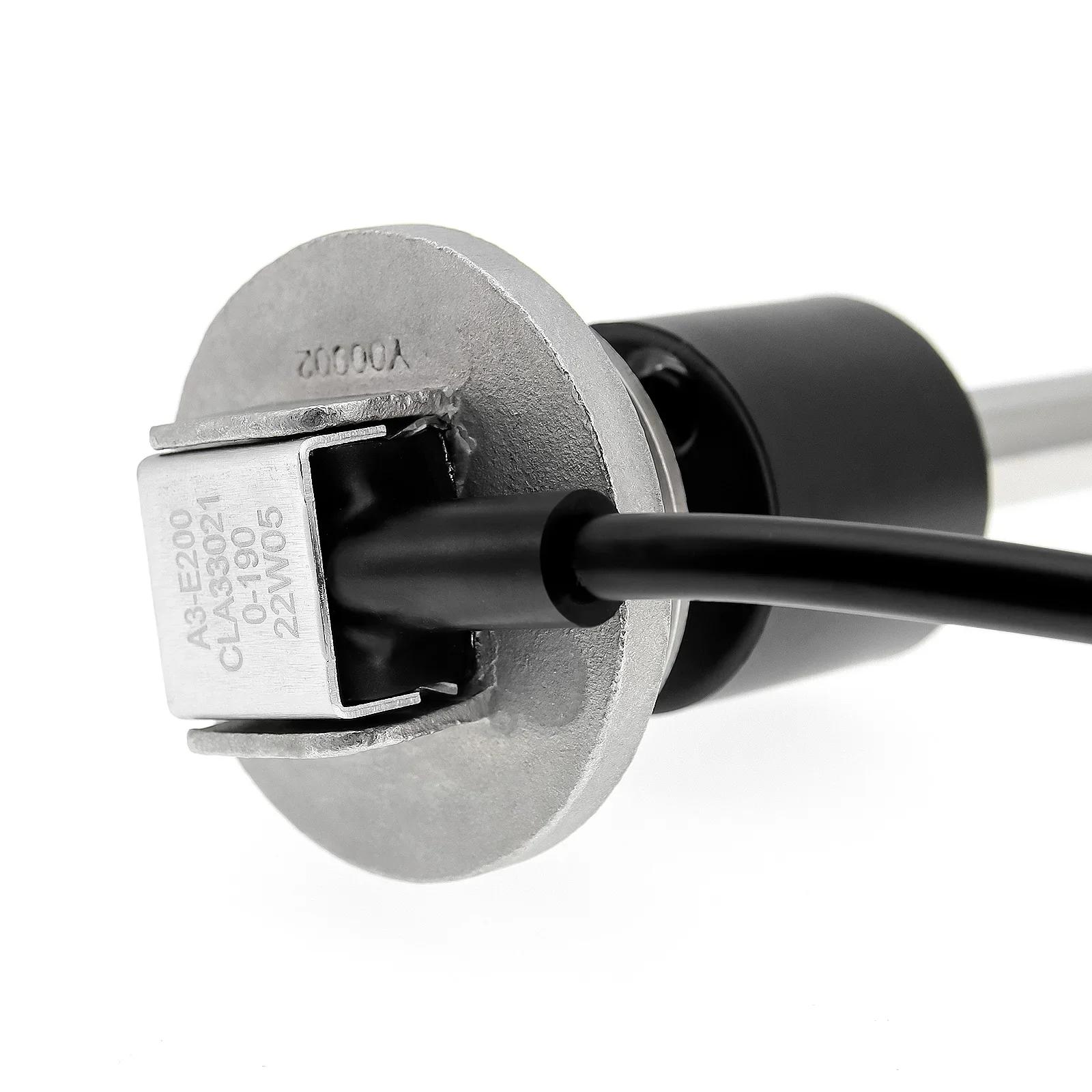 Double jauge numérique avec alarme, niveau d'eau de 52MM + compteur de niveau d'égout pour capteur d