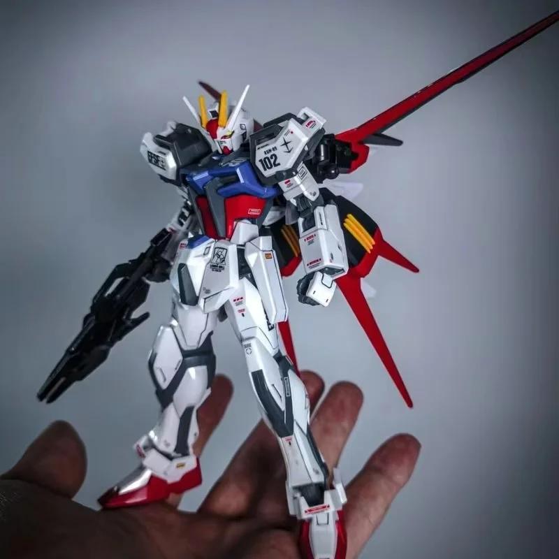 HG 1/144 Strike Dog Fighter GAT-X105 Kit de Modélisme Mécanique Figurines Jouets de Puzzle pour Garç