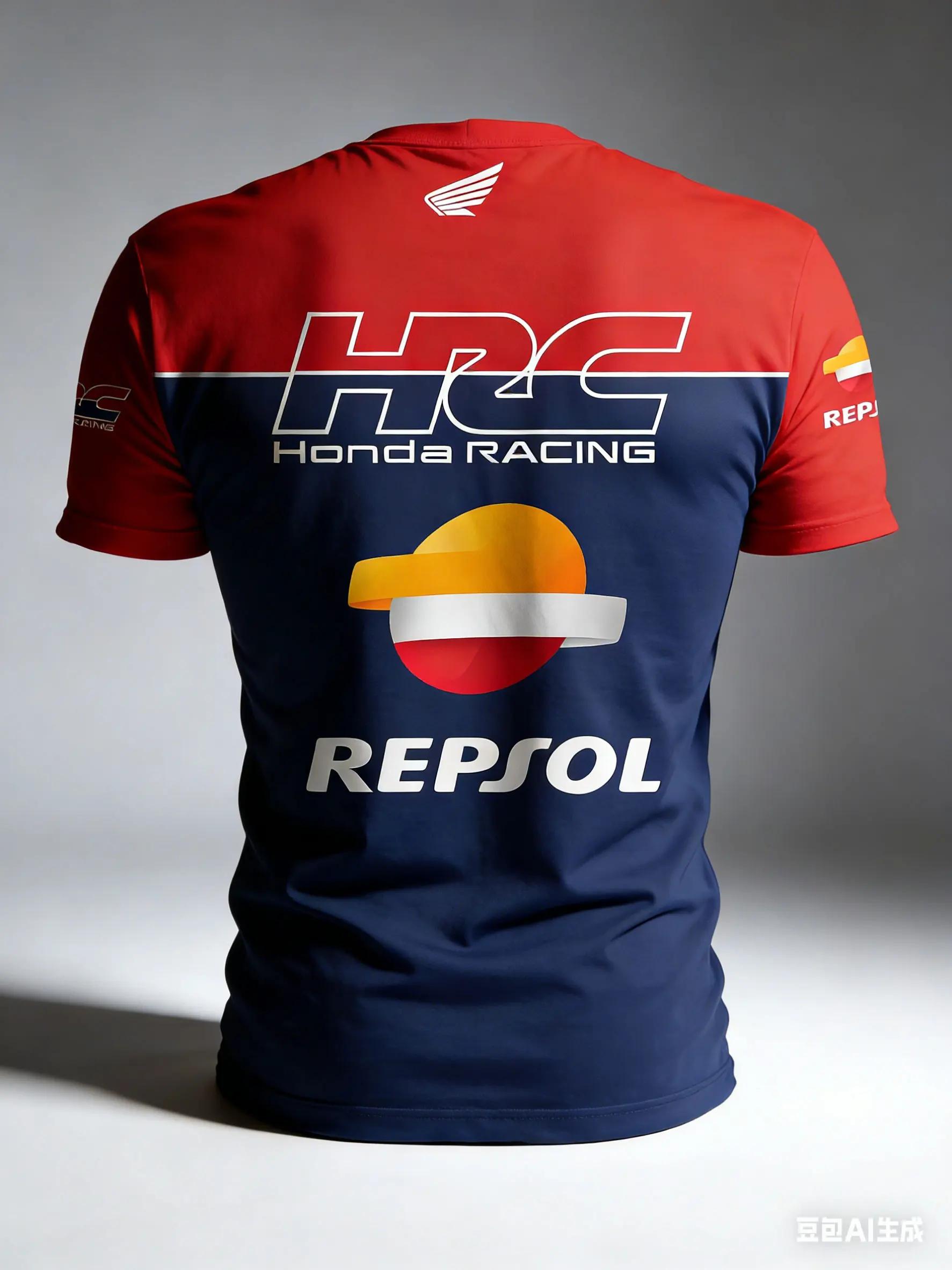 Honda Moto GP HRC Repsol manches courtes sport Fitness hommes été t-shirt course périphérie commémor