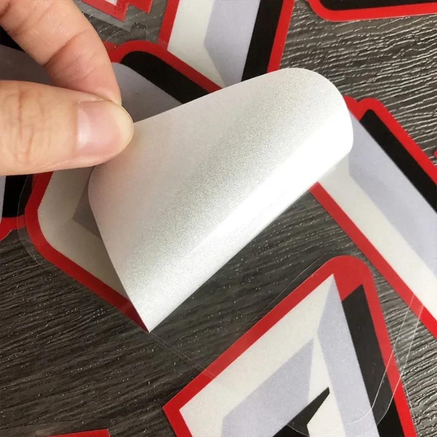 Autocollant réfléchissant de numéro de moto 0-9, pour MotoGP Ducati Honda Yamaha Suzuki Aprilia, aut