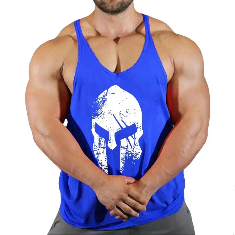 Musculaire homme gymnases hommes vêtements débardeur gilet gymnase musculation et Fitness Stringer v