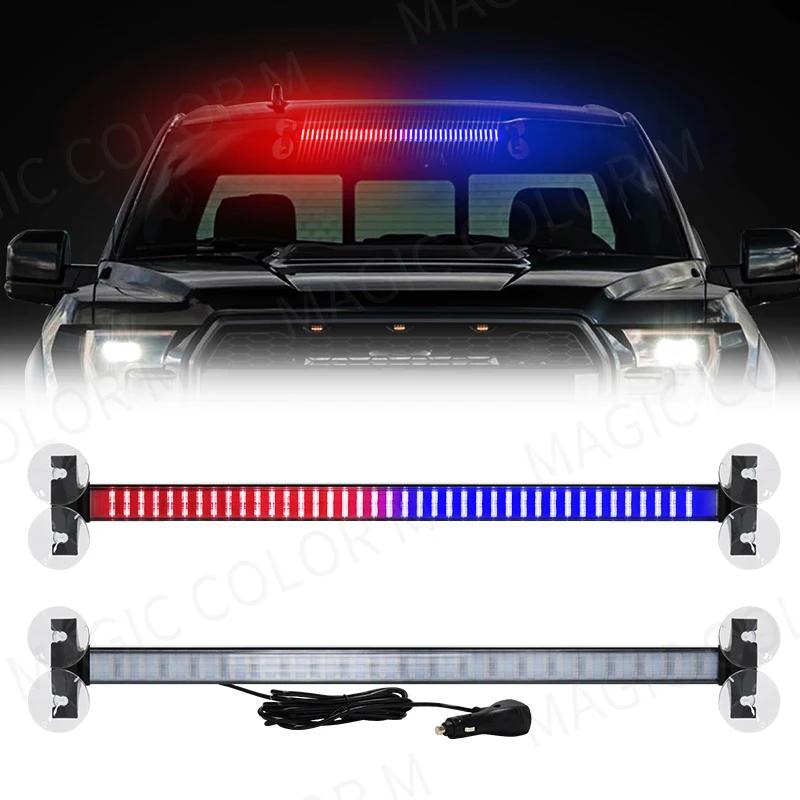 Lumières stroboscopiques de Police LED pour lampe d'avertissement de gril d'urgence automatique, bar