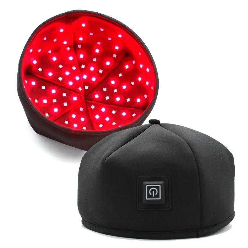 Dispositif de thérapie par la lumière rouge, casque de traitement LED proche infrarouge pour la croi
