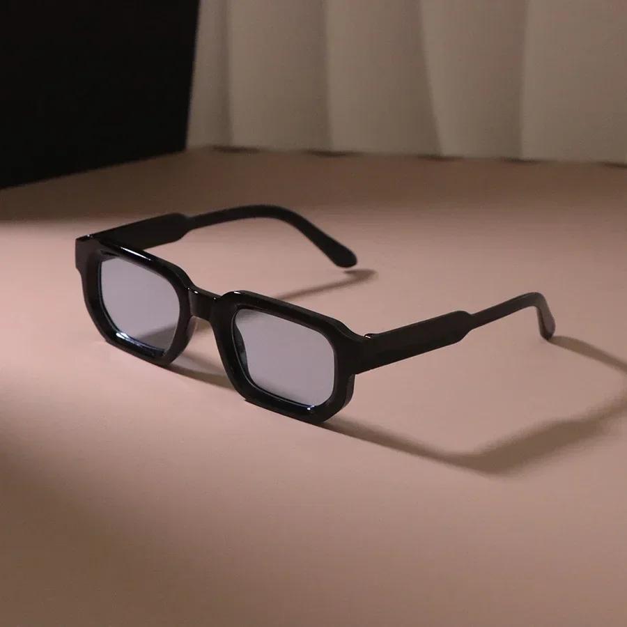 Lunettes de soleil rectangulaires pour hommes et femmes, lunettes de soleil décontractées, lunettes 