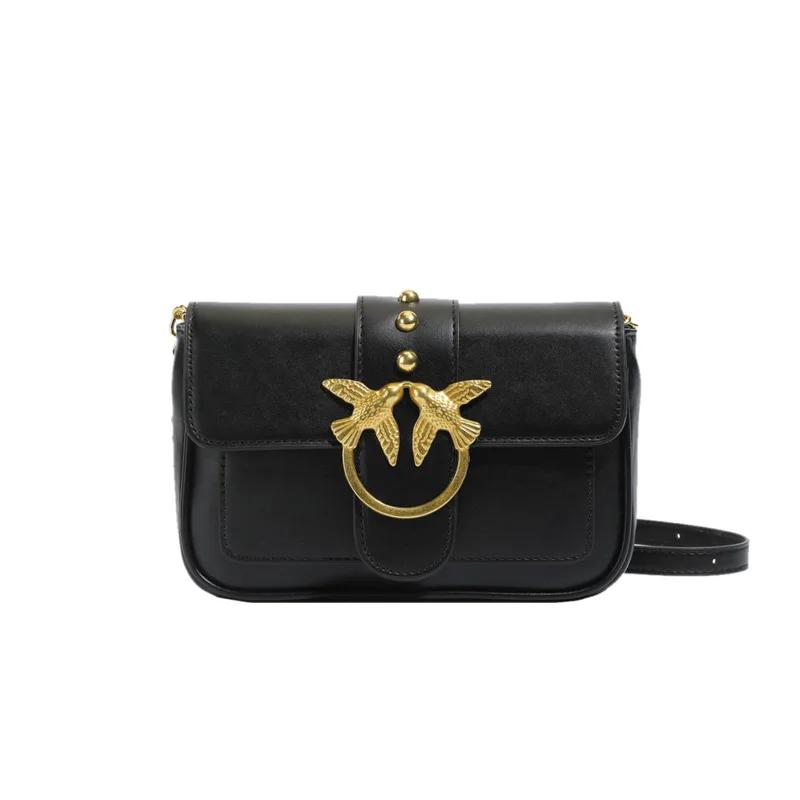 2026 Classique Flying Bird Flap Chaîne Sac à bandoulière Sac à main Swallow Design Sac de mode pour 