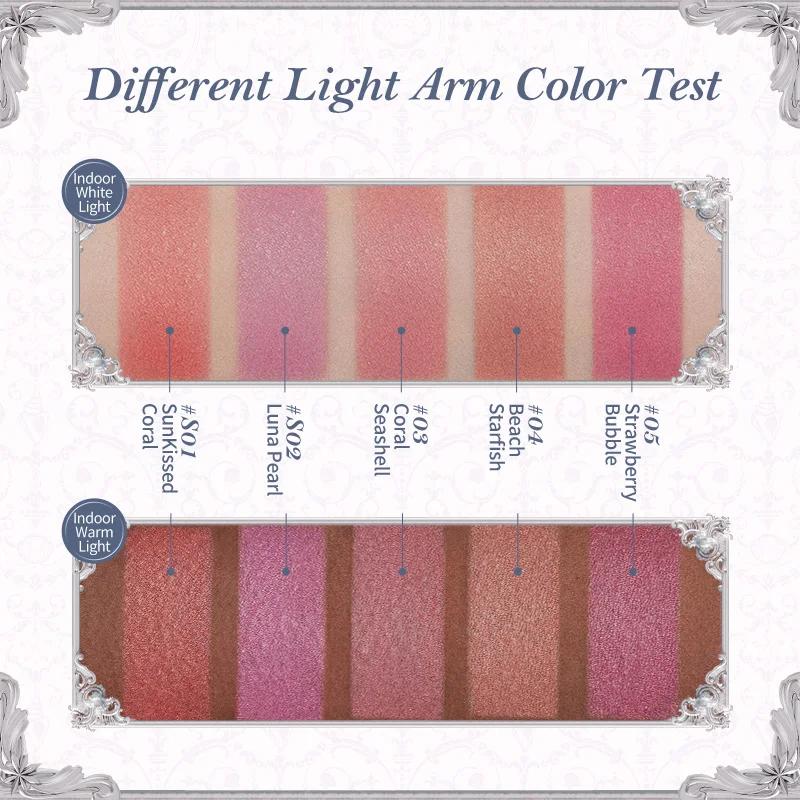 Flower Knows Shell's Jewel Collection Blush en satin de soie