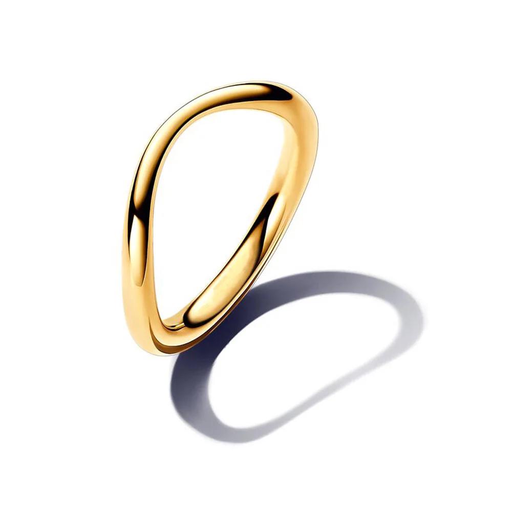 Bague élégante en argent pur 925% pour femme, design irrégulier en forme de cœur entrecroisé, bijou 