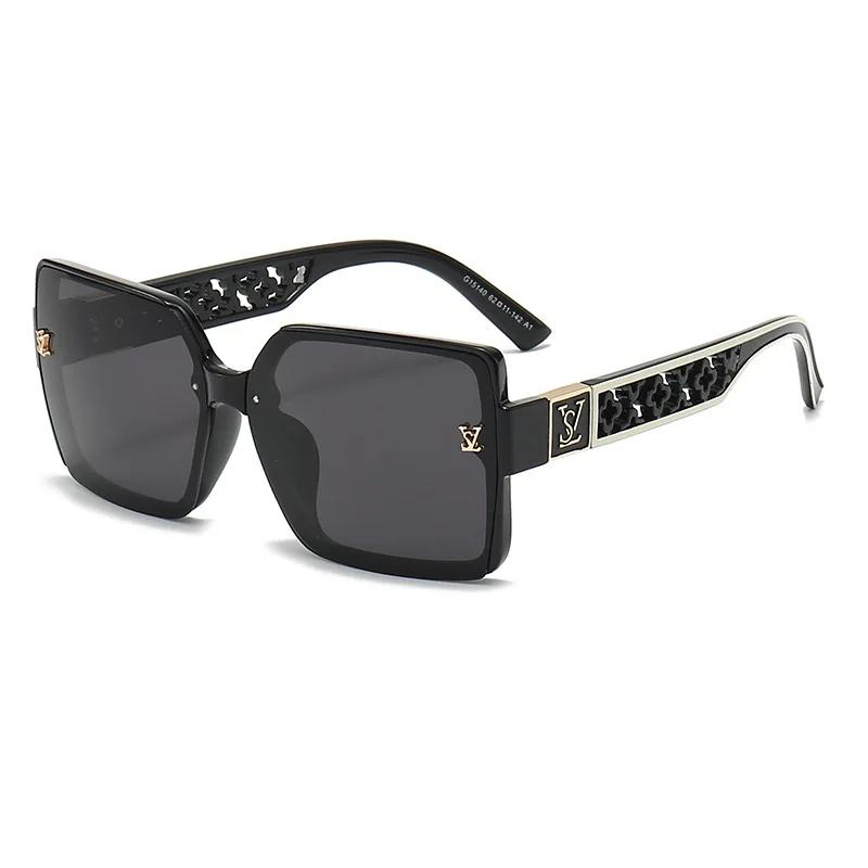 Nouvelles Lunettes de Soleil Glamour 2026 pour Femmes et Hommes – Design Oversize Tendance, Verres C