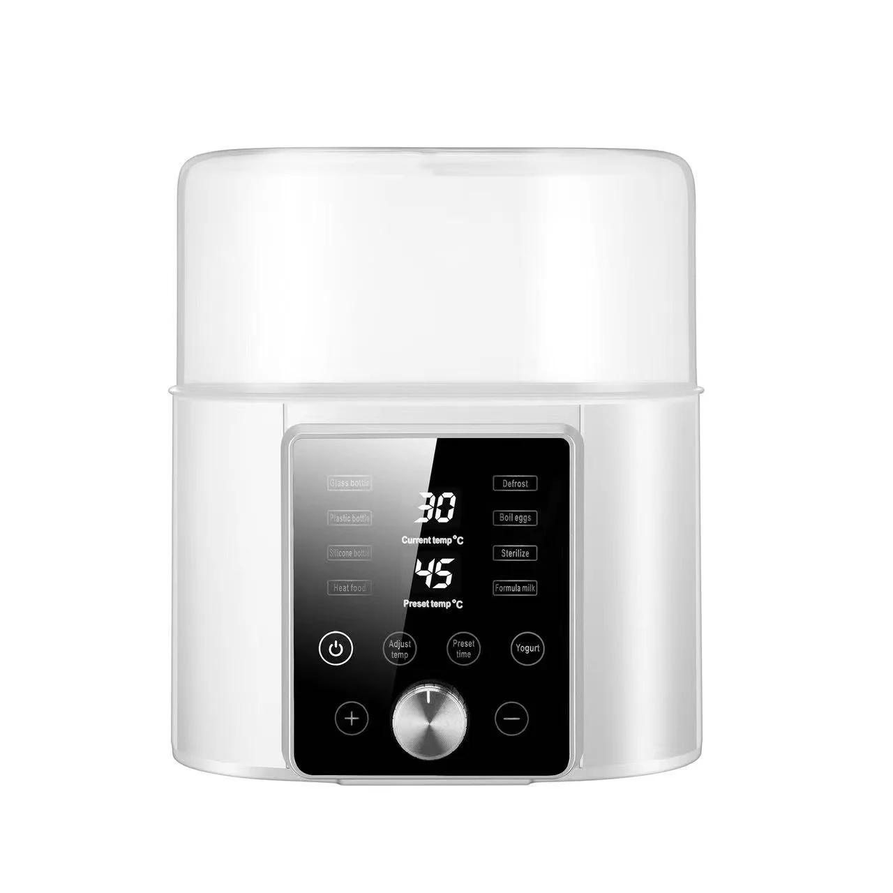 Chauffe-biberon multifonction stérilisateur chauffe-lait rapide 8 en 1 avec minuterie lait maternel 