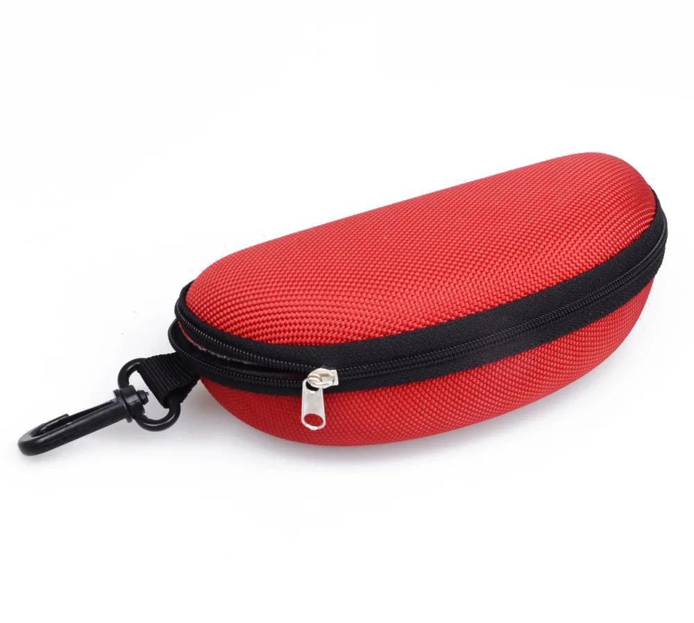 Étui à lunettes OligGlasses portable avec mousqueton, crochet coloré, lunettes de soleil, étui rigid