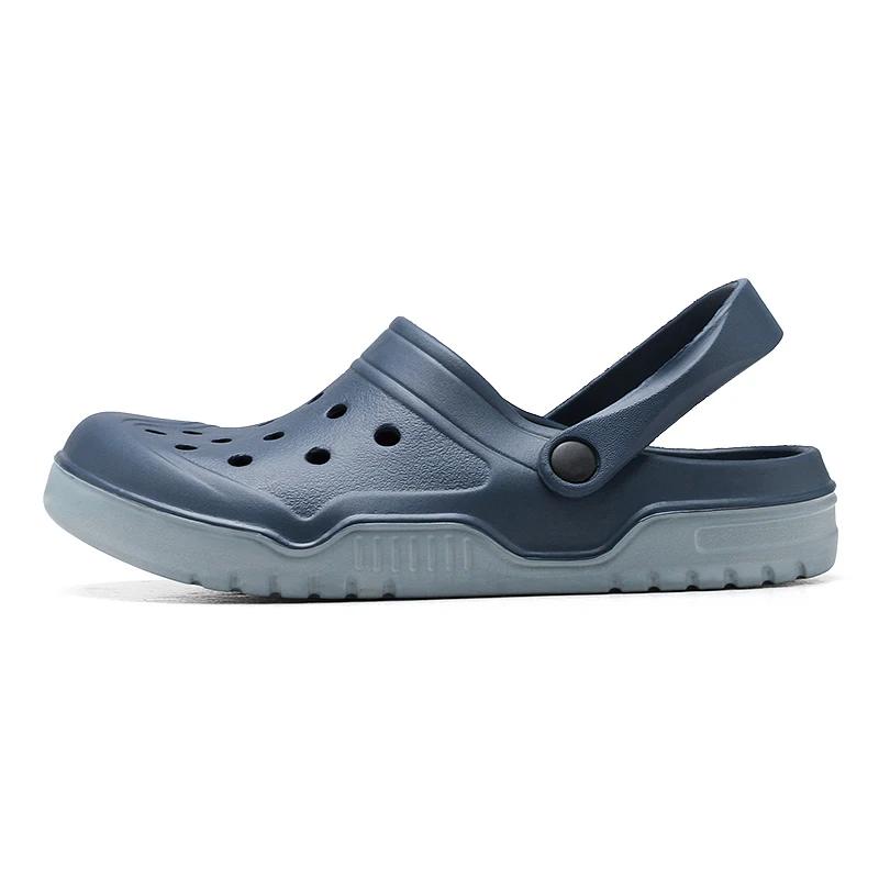 Plus grande taille 50 51 52 53 54 été sandales en caoutchouc hommes sabots chaussures de jardin Zuec