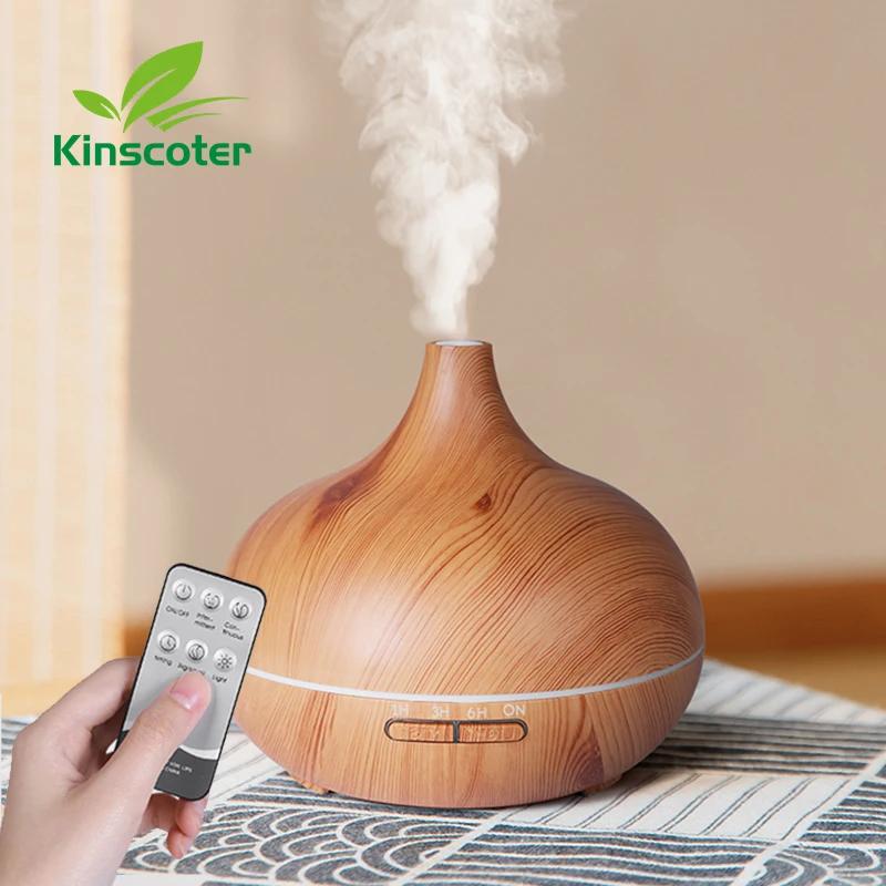 Diffuseur d'huiles essentielles d'aromathérapie de haute qualité 500ml, humidificateur d'air ultraso