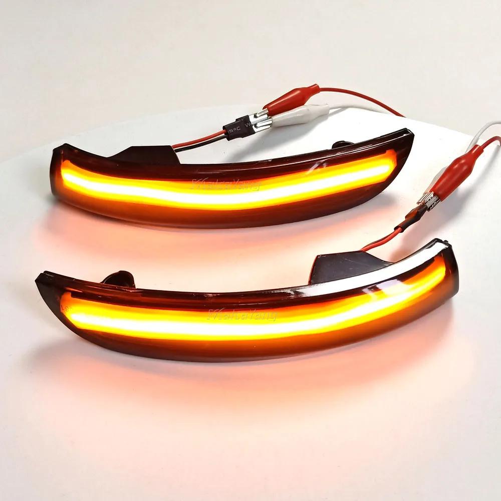 Clignotant dynamique LED pour Ford Kuga Ecosport, indicateur de rétroviseur latéral séquentiel 2013 