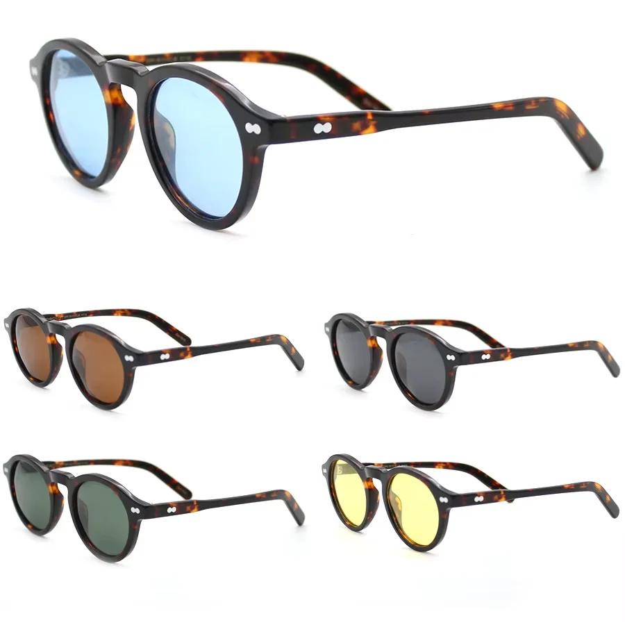 Johnny Depp lunettes de soleil polarisées hommes femmes marque de luxe Style de créateur lunettes de