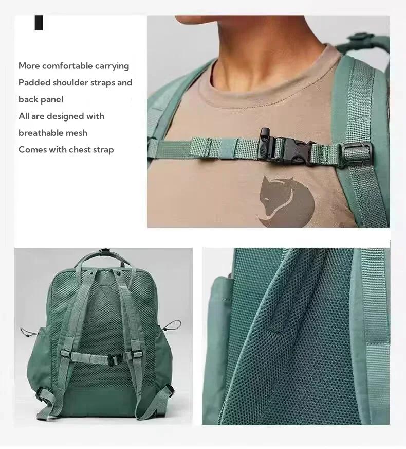 Fjallraven Sac à dos classique Outlong de grande capacité pour hommes et femmes, sac multifonctionne