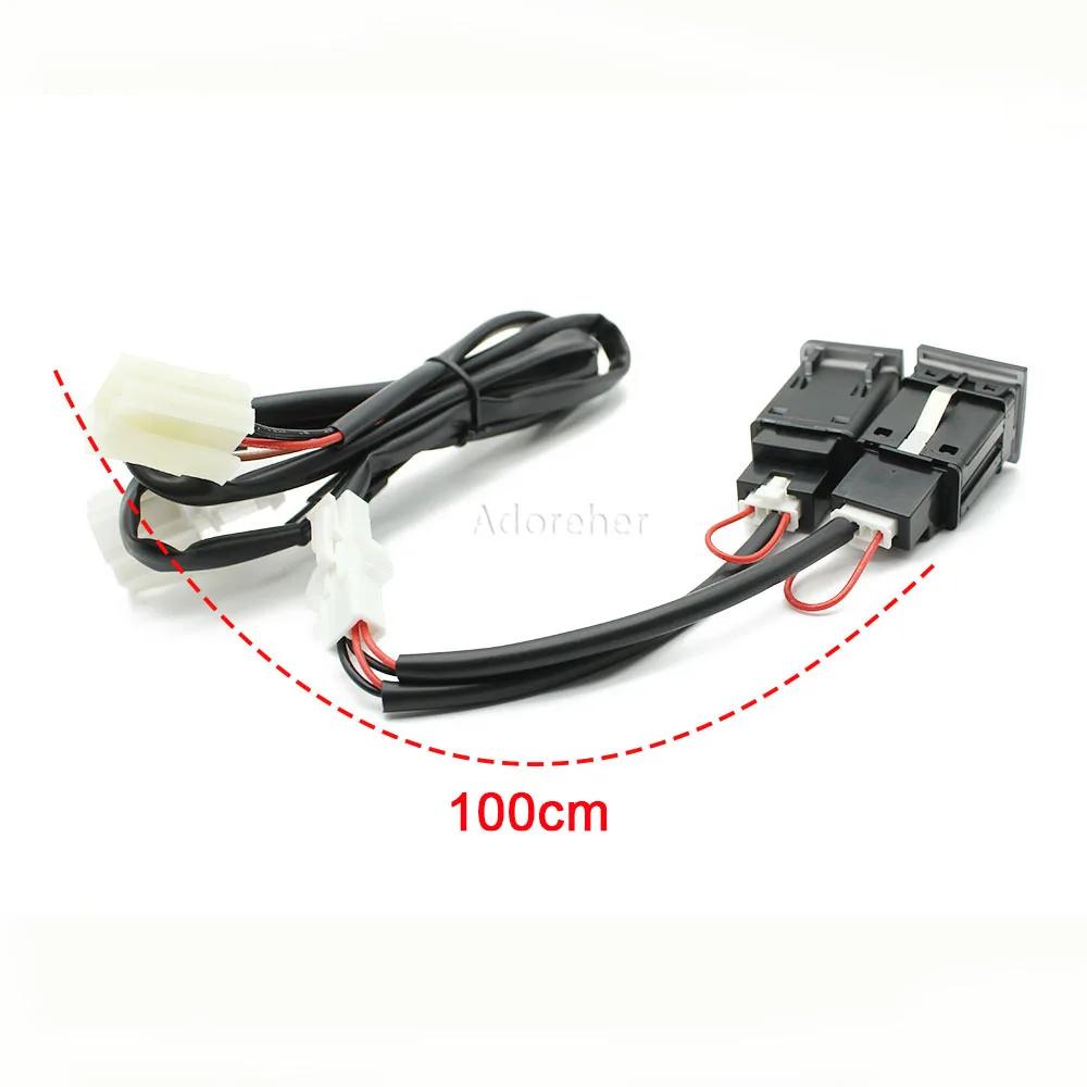 Prise de chargeur de voiture rapide 12V/24V, double USB, adaptateur d'alimentation QC3.0 PD Type C P